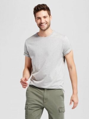 Grey Round Necked T-Shirt DEMO PRODUCT 